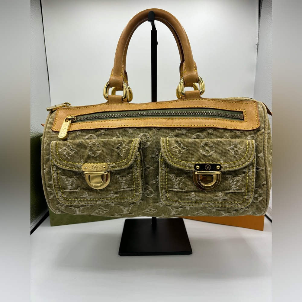 Louis Vuitton Limited Edition Neo Speedy Denim w/COA